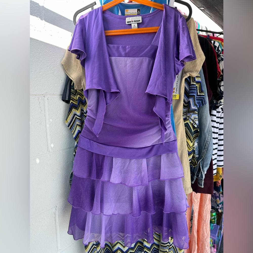 Amy’s Closet Purple Dress